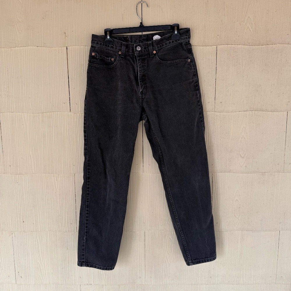 Vintage Levi's Women's Black Jeans